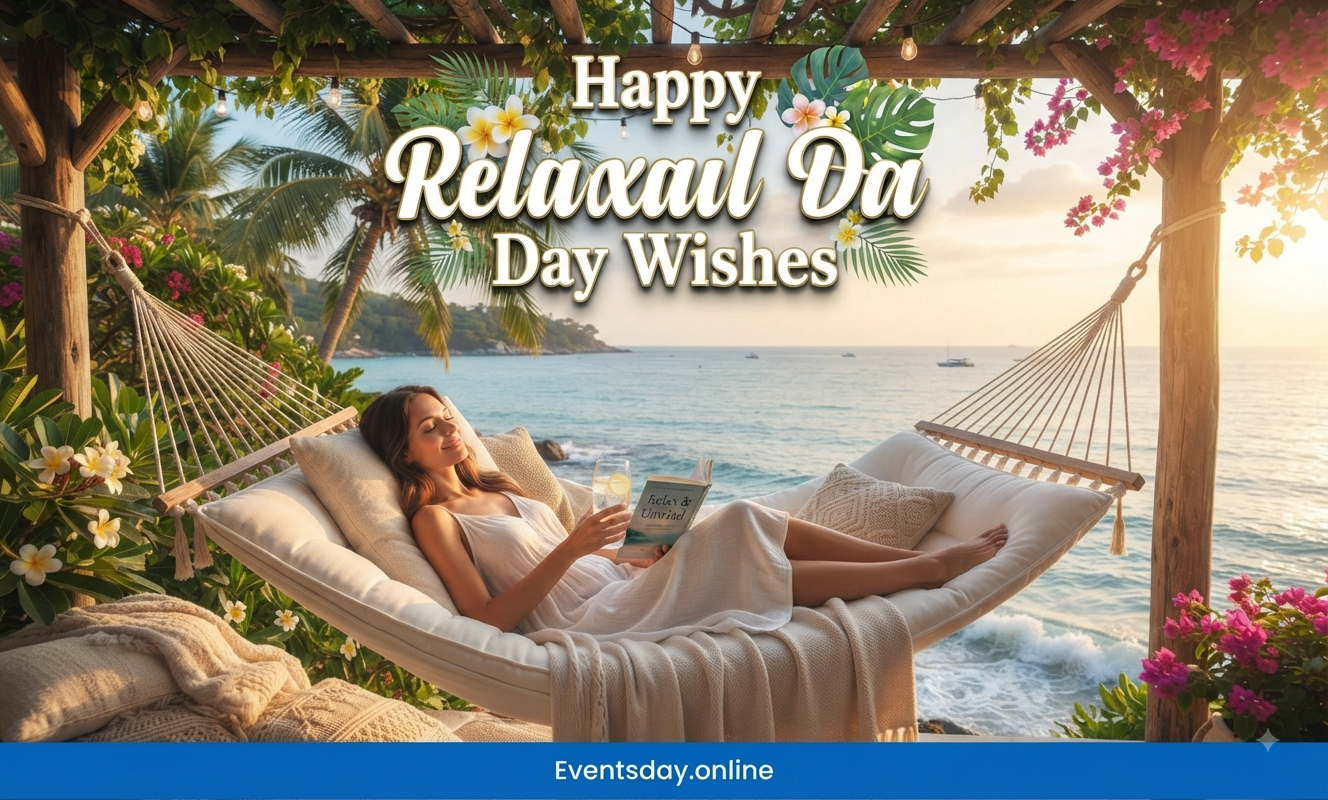 Happy National Relaxation Day Wishes