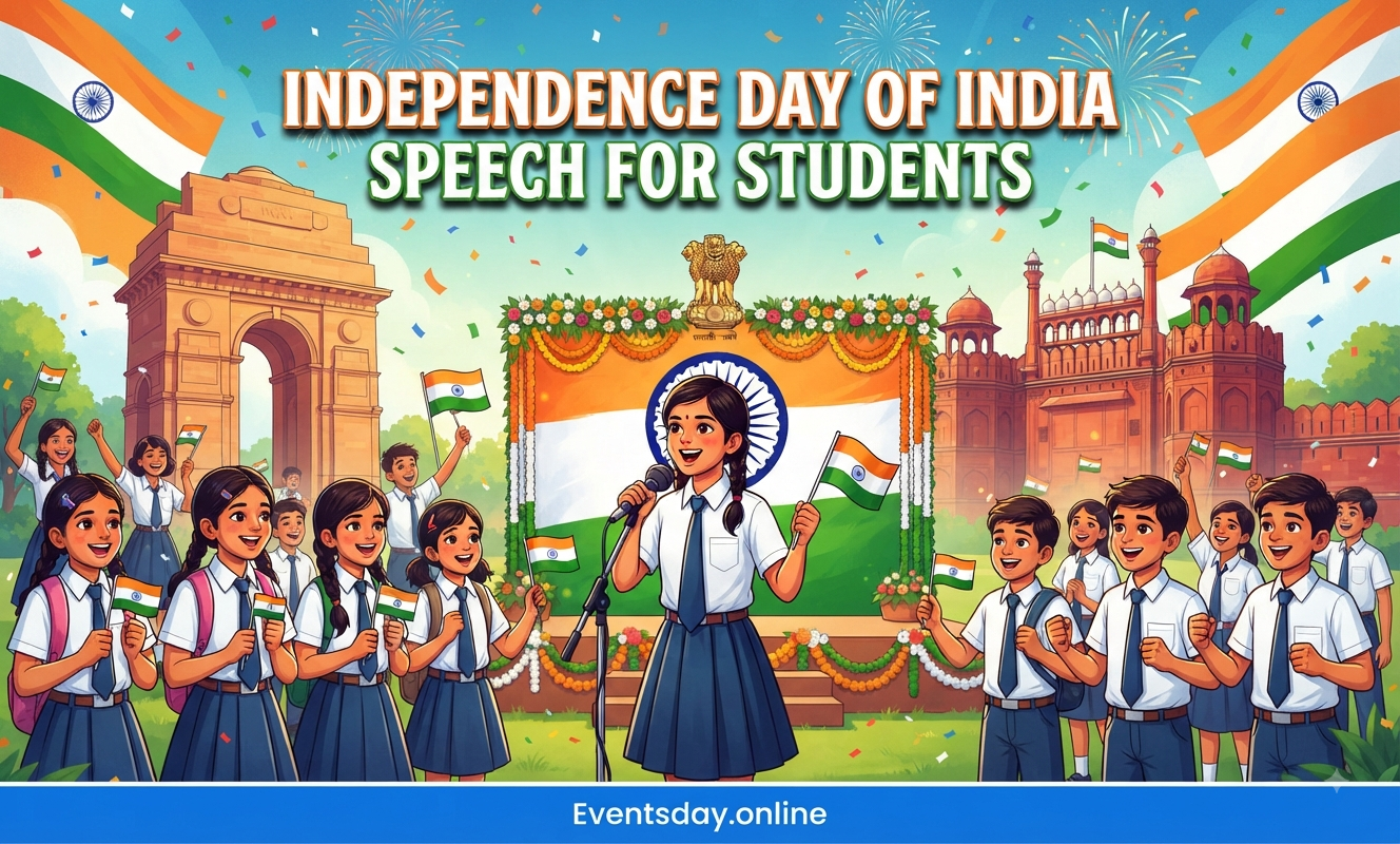 Independence Day of India Speech for Students