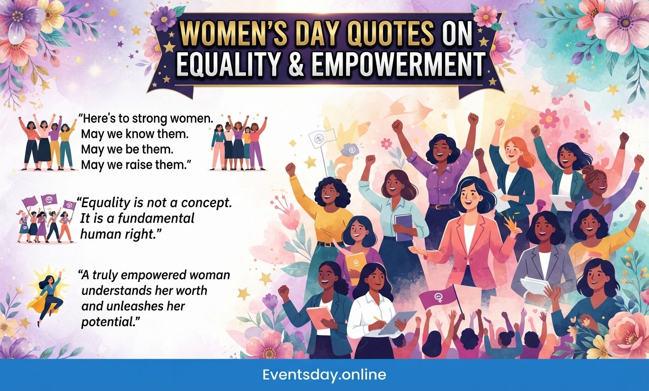 WOMEN S DAY QUOTES ON EQUALITY & EMPOWERMENT