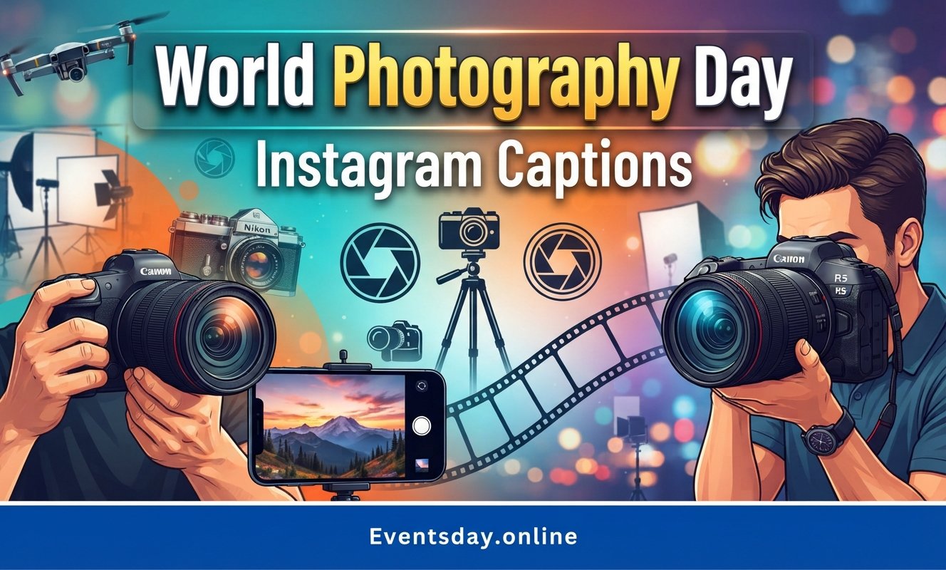 World Photography Day Instagram Captions
