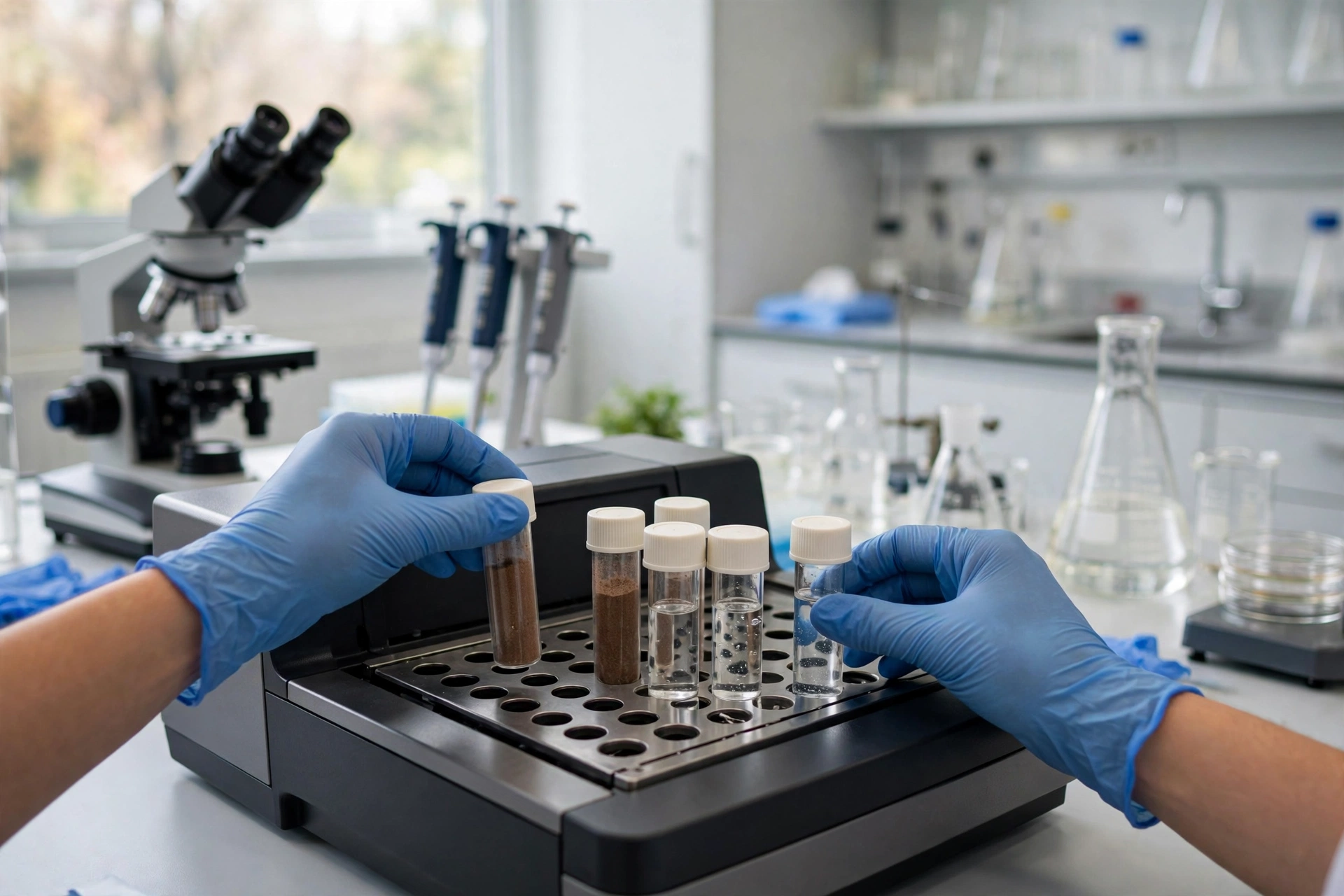 Laboratory testing of soil and water samples in the Ladera Ranch cancer cluster investigation