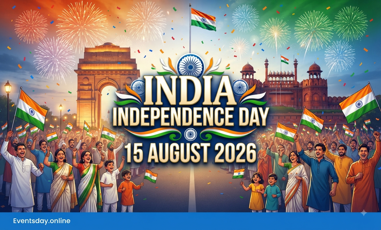 India Independence Day 15 August 2026