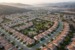 Ladera Ranch cancer cluster — aerial view of a suburban Orange County neighborhood at the center of the Ewing sarcoma investigation