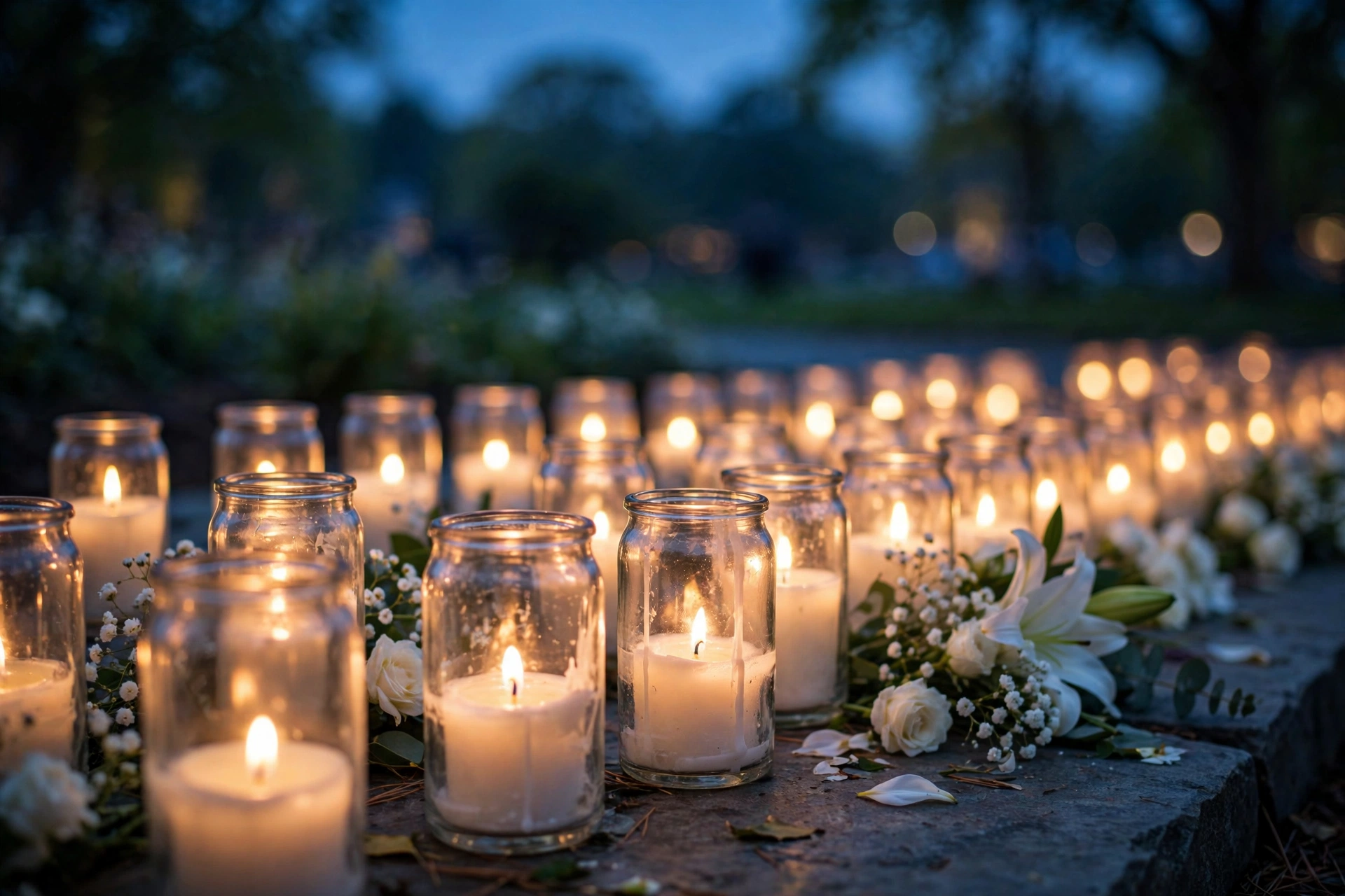 Jennifer Eckhart death remembrance — candlelight memorial vigil for the former Fox Business producer