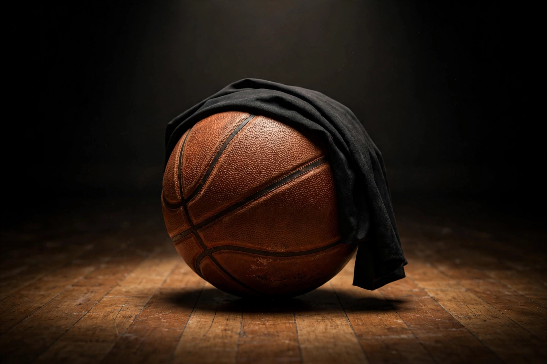 Chris Spatola Duke coaching years - championship basketball net and coach's whistle on bench