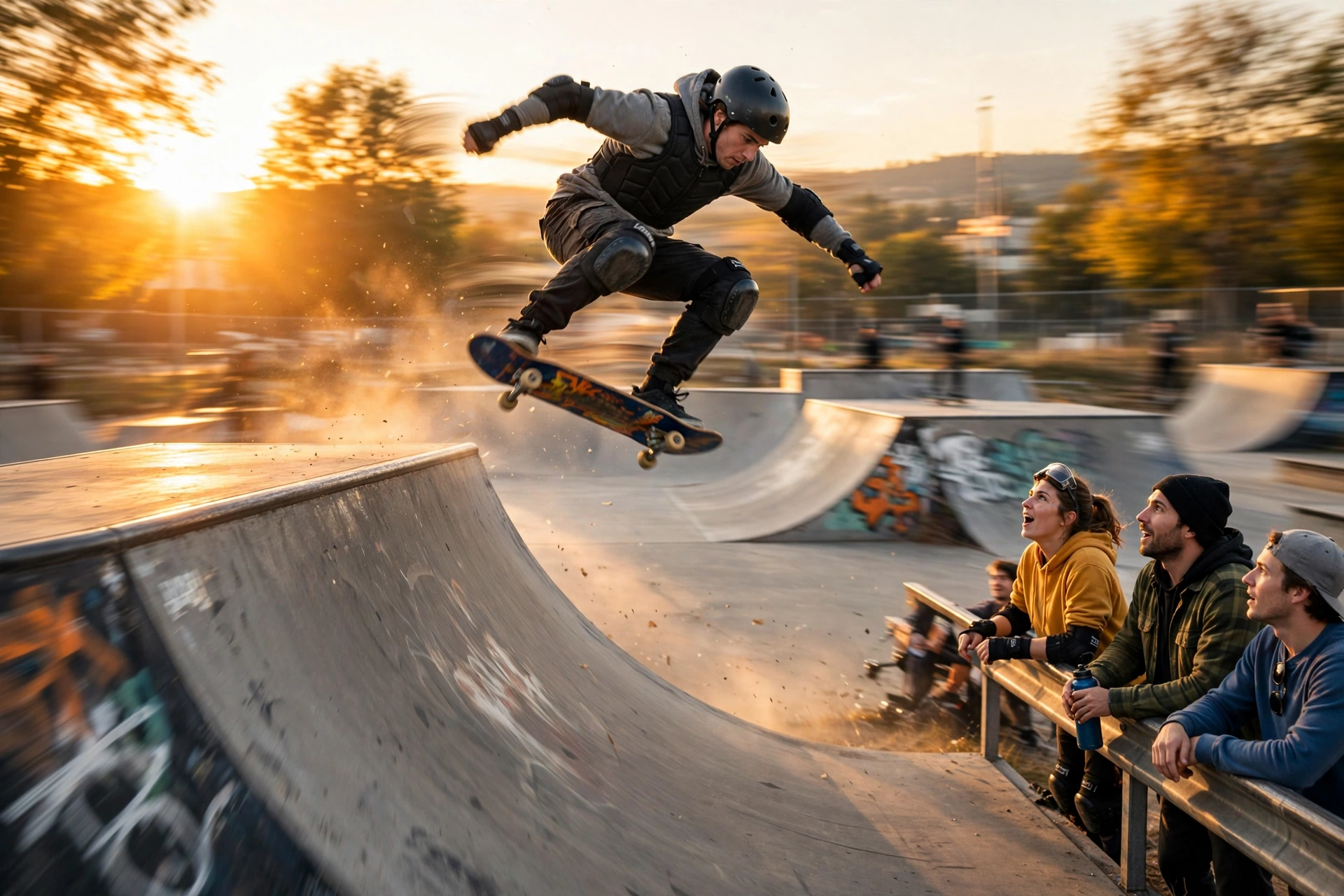 Stunt scene celebrating the Jackass Best and Last streaming release