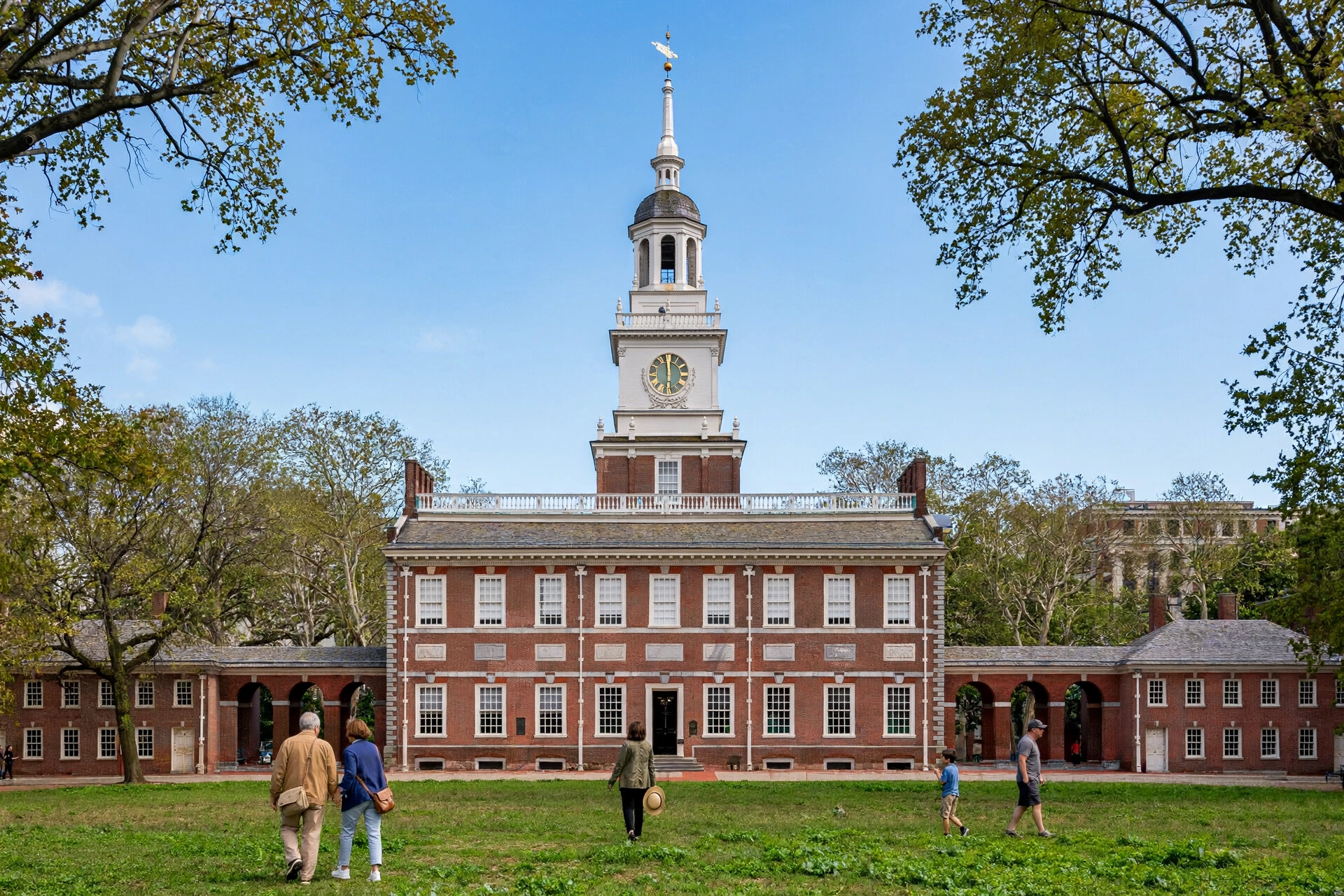 Independence Hall in Philadelphia, where the Constitution was signed in 1787